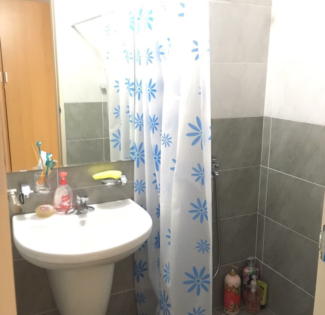 済州大学の寮のシャワー、洗面所